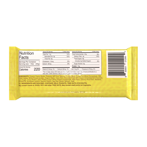 BANANA CHOCOLATE PEANUT BUTTER BOX